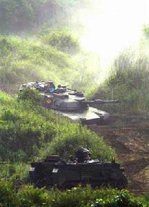 美國M1A1主戰坦克