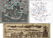 巨像分布圖與16個巨像全圖