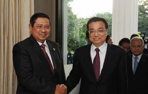 （圖）國務院副總理李克強在雅加達會見印度尼西亞總統蘇西洛