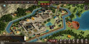 《天地無雙》村莊鳥瞰圖