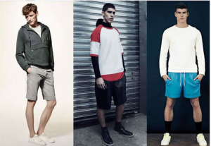 運動衫 ╳ 短褲 ╳ 長襪