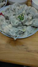 韭菜苔餃子