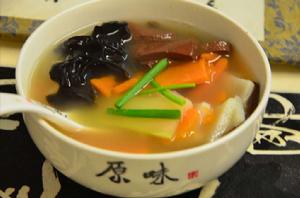 黑木耳南瓜湯 黑木耳南瓜湯