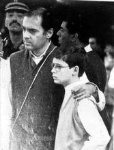 1984年，拉吉爾·甘地與兒子拉胡爾·甘地