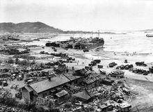 美軍仁川登入成功