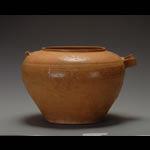 戰國原始瓷帶蓋罐 戰國原始瓷帶蓋罐