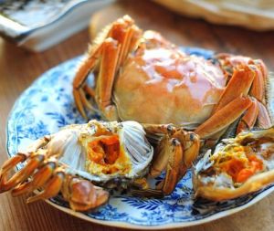 清蒸大閘蟹