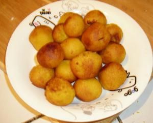 炸紅薯丸子 炸紅薯丸子