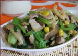 五花海米小白菜 五花海米小白菜