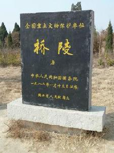 唐睿宗李旦橋陵 唐睿宗李旦橋陵