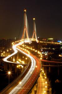 楊浦大橋夜景