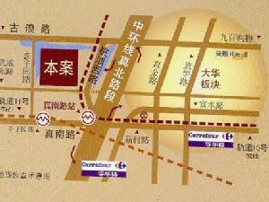 恆盛鼎城&middot;聖都匯位置圖