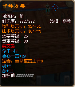 千蛛萬毒 千蛛萬毒