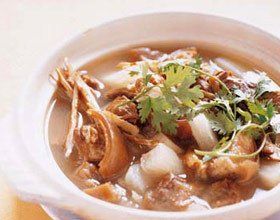 蘿蔔臘鴨肫湯 蘿蔔臘鴨肫湯