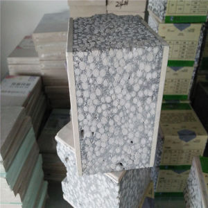 聚苯顆粒夾芯板產品切面圖