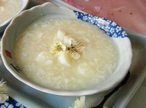 保健梅花粥