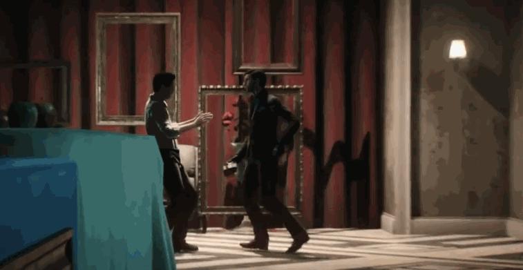 大型匕首把人大部分撕裂史蒂芬諾殺人的瞬間