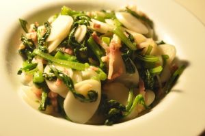 鹹肉炒年糕 鹹肉炒年糕