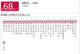 北京公交昌68路 北京公交昌68路