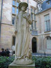 位於第戎勃艮第公爵宮的菲利普三世的塑像