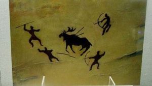 馴鹿岩畫 馴鹿岩畫