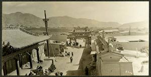 1925年的丹噶爾古城一角