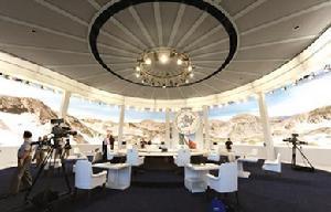 八國集團領導人抵達在義大利中部城市拉奎拉