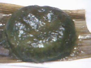 艾草粑粑(又名：艾蒿糍粑)