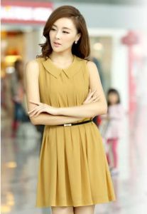 淑女裝雪紡百褶裙