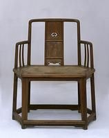 明黃花梨六方扶手椅 明黃花梨六方扶手椅