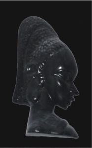 非洲少女（壁飾）