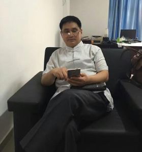 2016年在三門峽考察留影