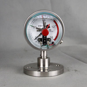 電接點法蘭式隔膜壓力表 電接點法蘭式隔膜壓力表