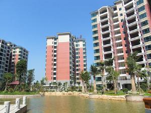 樓與自然的結合格外顯得宜人