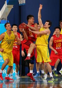2013中澳男籃對抗賽在澳大利亞