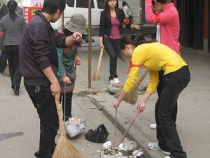 雷鋒月義務勞動剪影