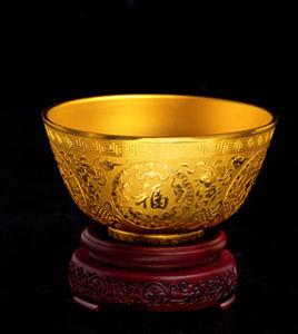 五福金飯碗 五福金飯碗