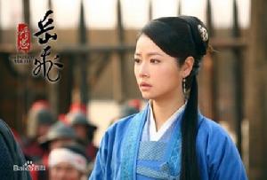 林心如出演電視劇《精忠岳飛》飾演李曉娥