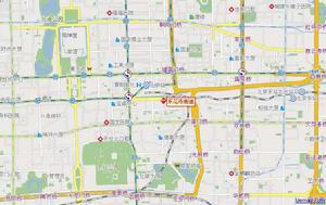 東花市街道地理位置