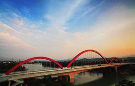 百色竹洲大橋 百色竹洲大橋