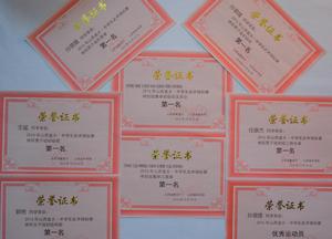 武術協會參與2016屆山西省大&middot;中學生武術錦標賽部分成績