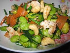 蠶豆蛋炒蝦仁 蠶豆蛋炒蝦仁