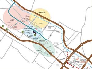 郫縣金融中心區點陣圖