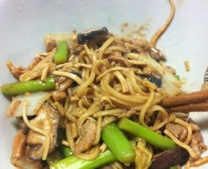 沙茶醬炒烏冬 沙茶醬炒烏冬