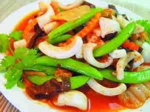 甜豆炒魷魚筒 甜豆炒魷魚筒