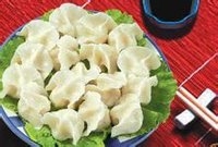 韭菜豆腐水餃
