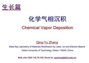 化學氣相沉澱法 化學氣相沉澱法