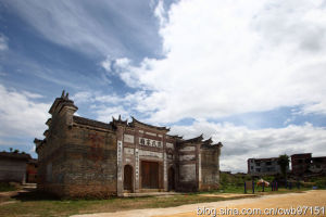 戴氏家廟，也稱明德堂，已經被專家認定為省級文物保護單位