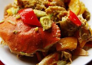 蛋黃炒蟹 蛋黃炒蟹