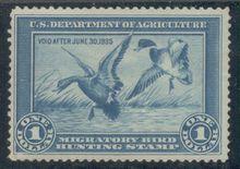 傑恩&middot;達爾靈設計的第一枚美國聯邦鴨票